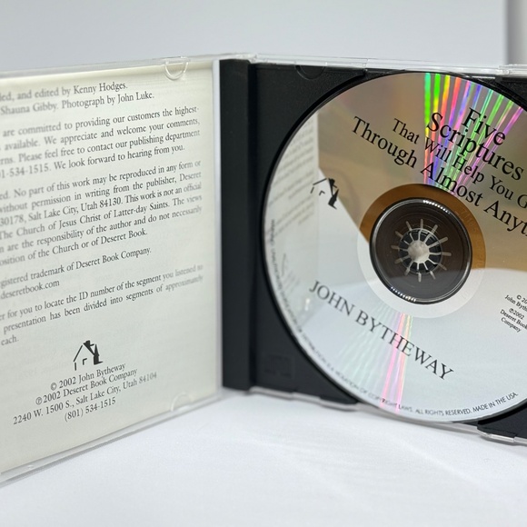 Five Scriptures That Will Help You Get Thru Almost Anything LDS Book On CD - Picture 3 of 6